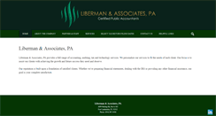 Desktop Screenshot of libermancpa.com